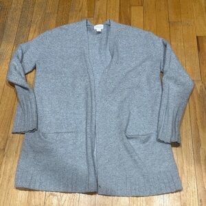 Caslon Heather Gray Women's Cardigan